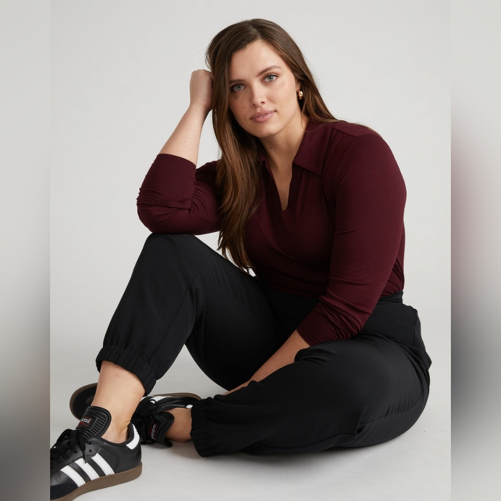 Universal Standard | NWT Charcoal Jogger Pants, Sz. L (22/24)